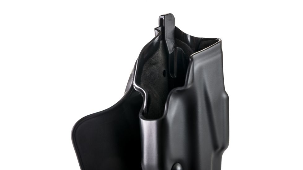 Safariland ALS Paddle Holster, Left Hand, STX Plain Black 1.5in. Belt Slots w/Cut Outs for 1.75in., 2in. and 2.25in. Belt Slops with 1in. Drop 6378-319-412-DM