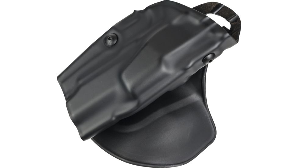 Safariland ALS Paddle Holster, Right Hand, STX Plain Black T Spacer Pack 6378-52-411-K11