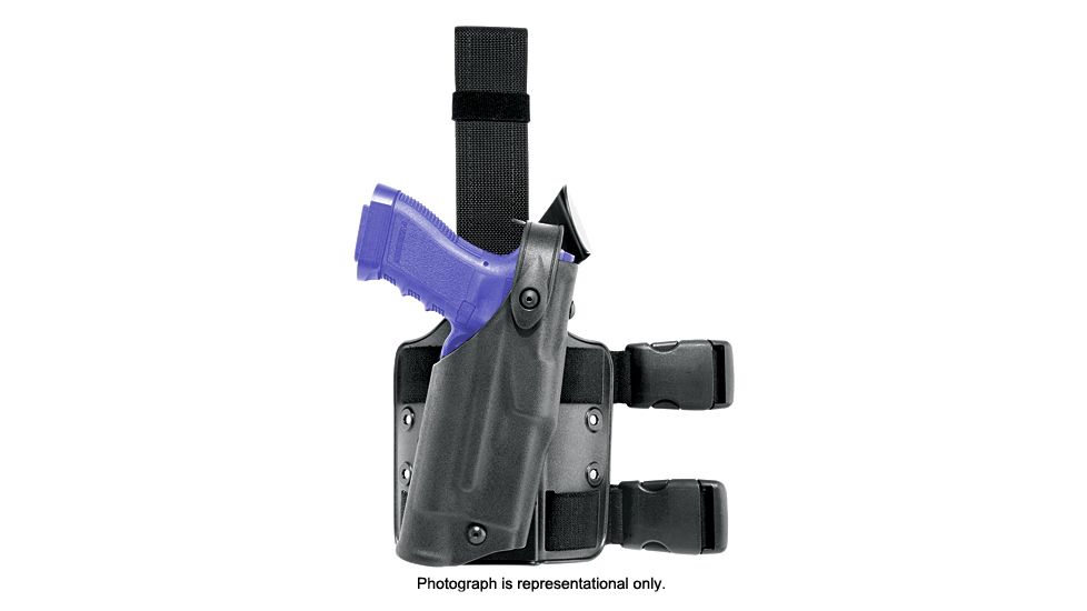 Safariland 6304 ALS Tactical Holster, SIG Sauer P229R/SIG Sauer P229R DAK, Left Hand, Tactical, Black, 6304-7442-132-MS25