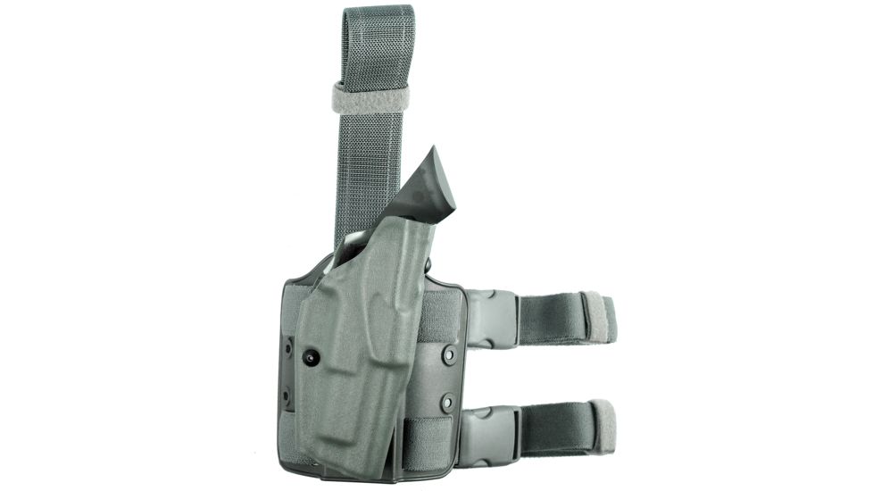 Safariland Model 6354 ALS Tactical Thigh Holster, Glock 19 Gen 5, SureFire X300U, Right, STX Tactical, Foliage Green, 6354-28325-541