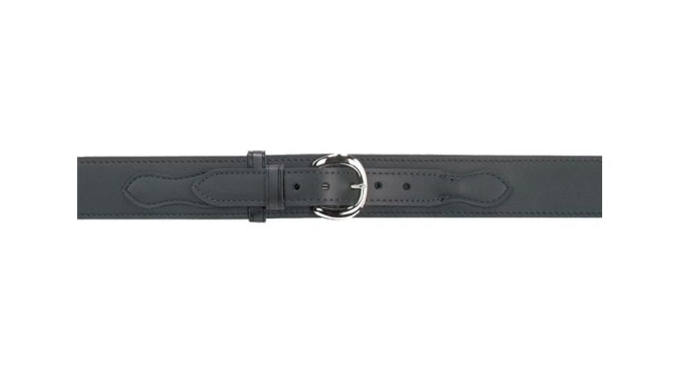 Safariland Border Patrol Belt w/ Buckle, 2.25in., Plain Black, Size - 46 in. 146US-46-2B