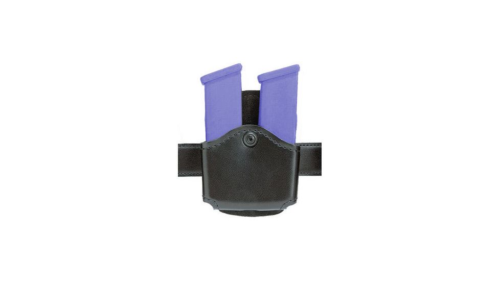 Safariland Concealment Magazine Holder, Paddle, Double - STX Plain Black Black 572-76-41