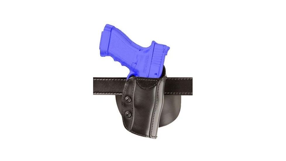 Safariland Custom Fit Holster, Right Hand, STX Plain Black Belt Loop Only 1.5in. and 1.75in. belt slots 568-51-411-K15