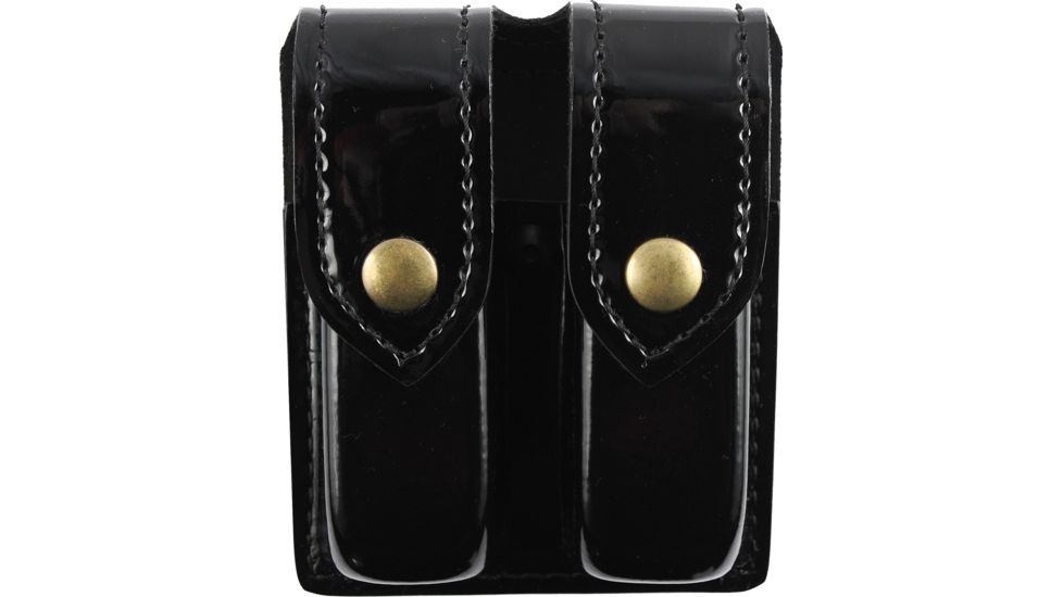 Safariland  Double Handgun Magazine Pouch, Hi Gloss Black, 772839B