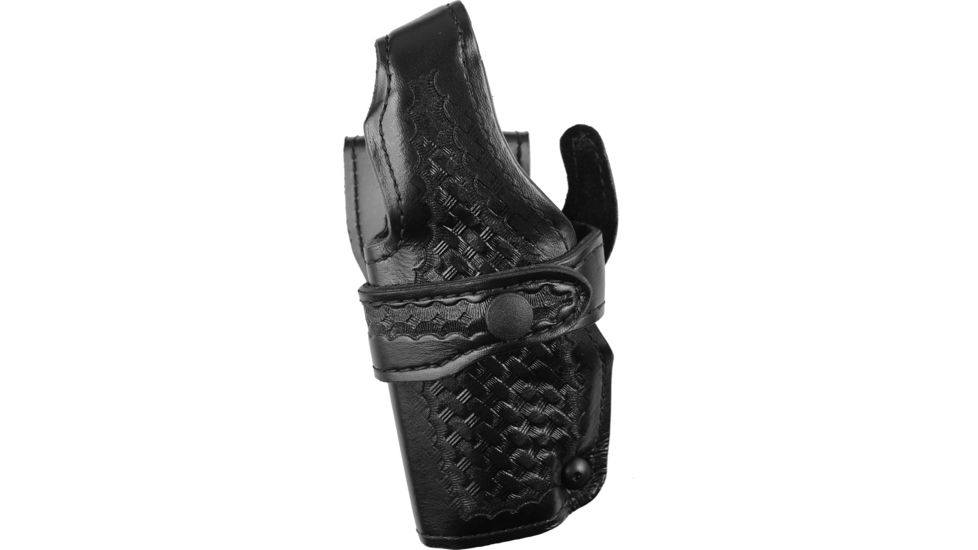 Safariland Duty Holster, Mid-Ride, Level III Retention Basket Black, Left 07070182