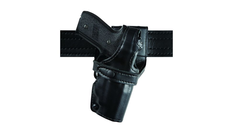 Safariland Duty Holster, SSIII Low-Ride, Level III Retention - Hi Gloss Black, Left 0705-65-92
