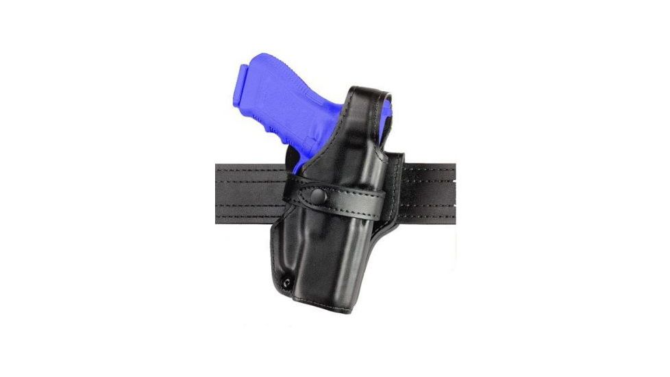 Safariland 070 Level III Retention Duty Holster, Smith &amp; Wesson Model 6906/Smith &amp; Wesson Model 496, Right Hand, Plain, Black, 070-20-161-3