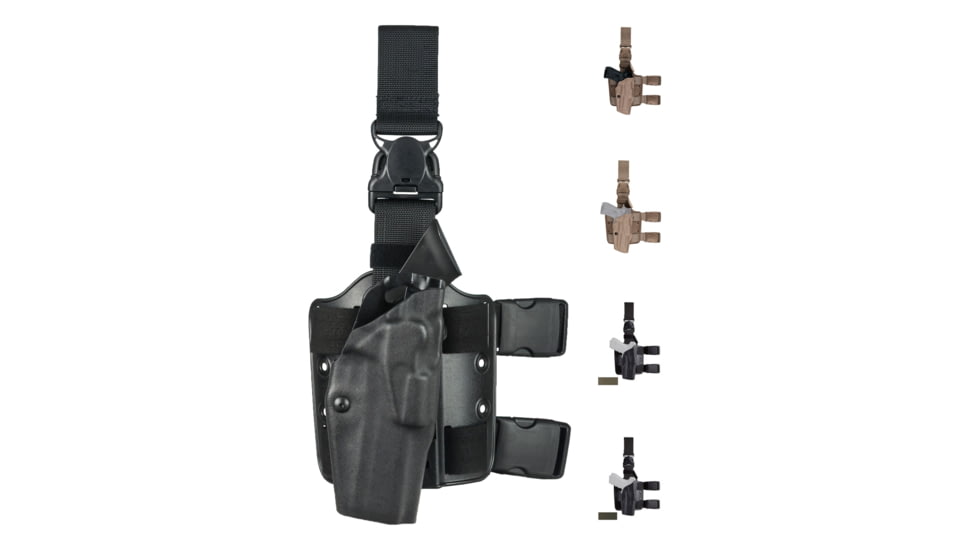 Safariland FNH 6385 Tactical Holster w/QR, Black, Coyote Brown, Flat Dark Earth, Foliage Green, OD Green