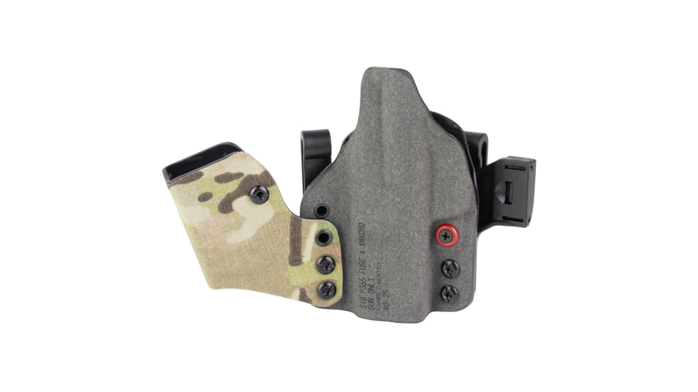 Safariland INCOG-X, Joint Collaboration with Haley Strategic, Inside the Waistband Holster, Fits SIG P365 X-Macro Fuse, Integrated Magazine Caddy, Microfiber Suede Wrapped Boltaron Construction, Multicam, Right Hand, 1341397