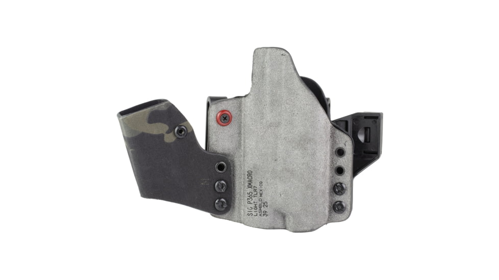 Safariland INCOG-X, Joint Collaboration with Haley Strategic, Inside the Waistband Holster, Fits SIG P365 X-Macro Fuse with Light, Integrated Magazine Caddy, Microfiber Suede Wrapped Boltaron Construction, Multicam Black, Right Hand, 1341389