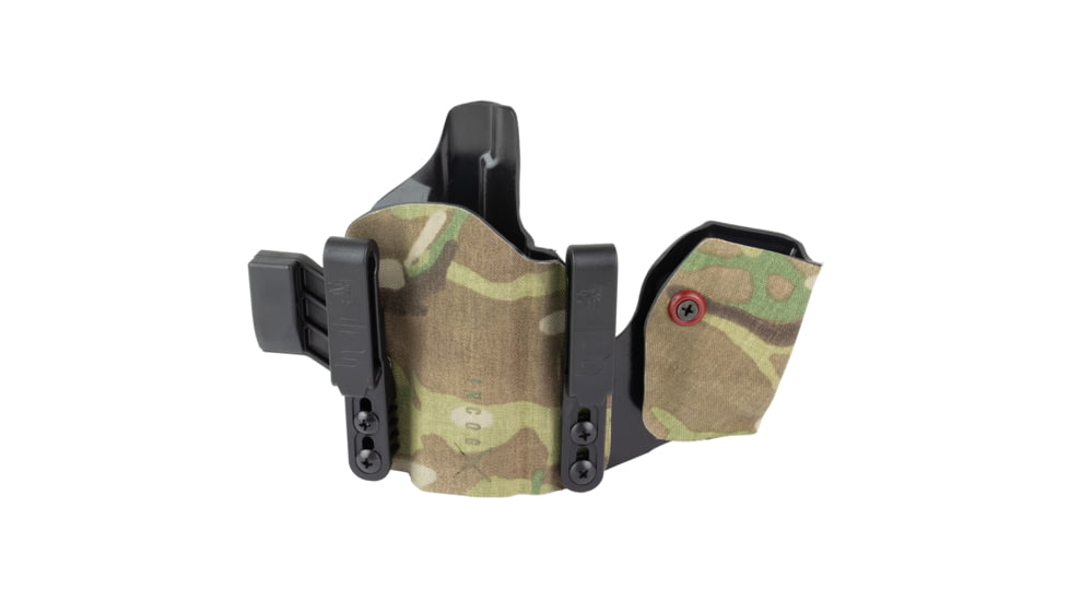 Safariland INCOG-X, Joint Collaboration with Haley Strategic, Inside the Waistband Holster, Fits SIG P365/X/XL, Integrated Magazine Caddy, Microfiber Suede Wrapped Boltaron Construction, Multicam, Right Hand, 1341423