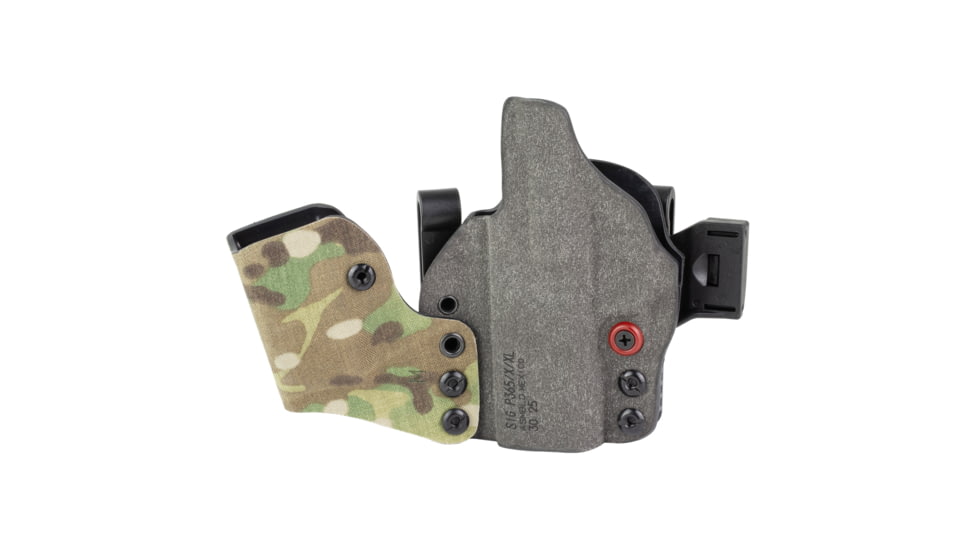 Safariland INCOG-X, Joint Collaboration with Haley Strategic, Inside the Waistband Holster, Fits SIG P365/X/XL, Integrated Magazine Caddy, Microfiber Suede Wrapped Boltaron Construction, Multicam, Right Hand, 1341423