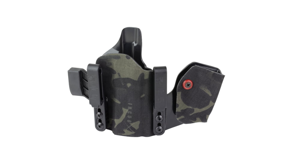 Safariland INCOG-X, Joint Collaboration with Haley Strategic, Inside the Waistband Holster, Fits SIG P365/X/XL, Integrated Magazine Caddy, Microfiber Suede Wrapped Boltaron Construction, Multicam Black, Right Hand, 1341421