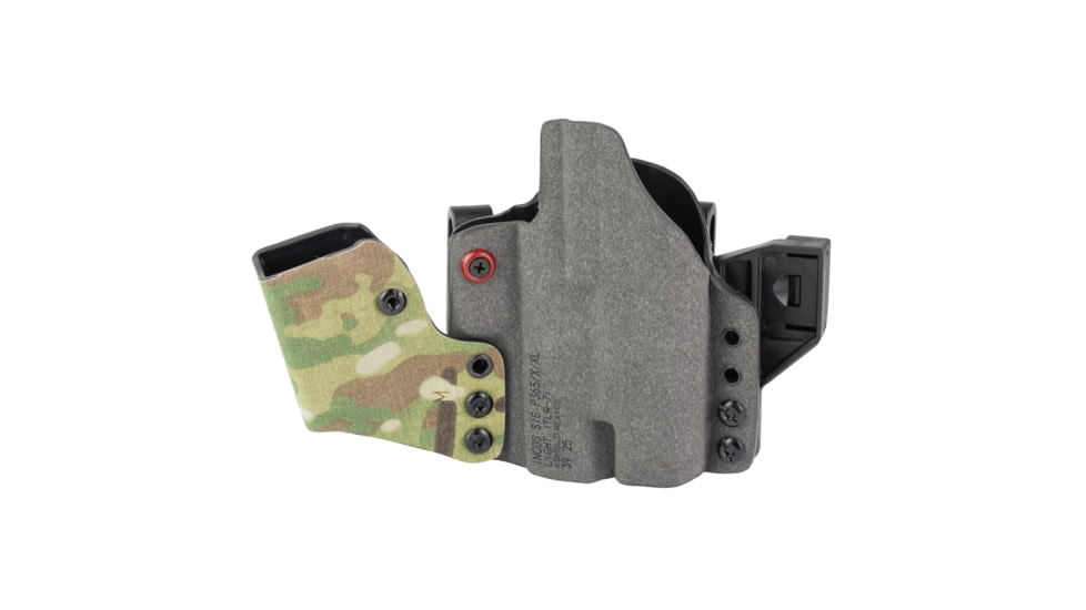 Safariland INCOG-X, Joint Collaboration with Haley Strategic, Inside the Waistband Holster, Fits SIG P365/X/XL with Light, Integrated Magazine Caddy, Microfiber Suede Wrapped Boltaron Construction, Multicam, Right Hand, 1341417