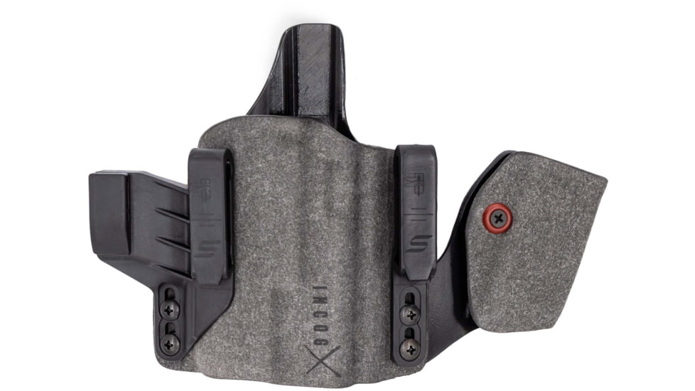 Safariland IncogX IWB Holster for Staccato CS/C/P, Mag Caddy, Right Hand, Black, INCOG-0-58-A-0-CX2-61-MC