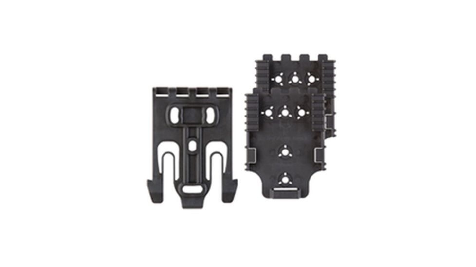 Safariland Kit3 QLS For Holsters, 1 QLS Fork &amp;, 2 QLS 22 For Holsters, Black, Dealer 10 Pack QUICK-KIT3-2-10