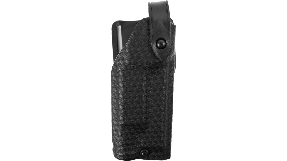 Safariland 6280 SLS Level II Retention Mid-Ride Duty Holster, Kimber 1911 Gold Combat RL II, X200, Right, Basketweave, Black, 6280-5340-481