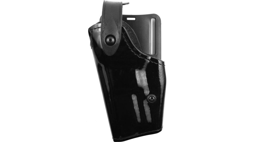 Safariland Level II Retention, Mid-Ride Holster, Hi Gloss, Left  6280-74-92