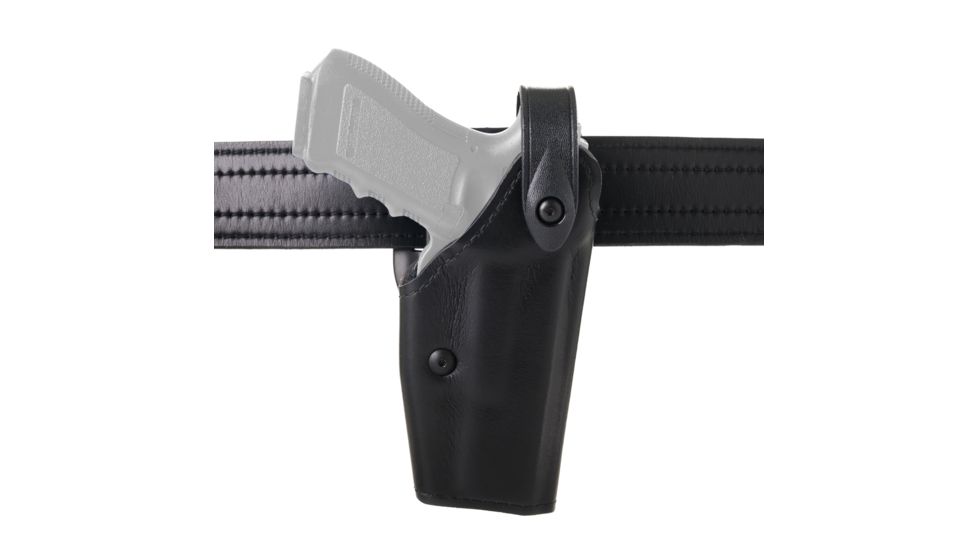 Safariland 6280 SLS Mid-Ride Level-II Retention, Sig Sauer220/226, STX Plain Black, Right Hand, No Rails, 6280-77-61