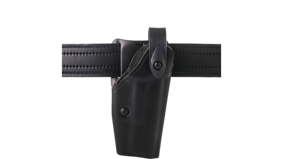 Safariland 6280 SLS Mid-Ride Level-II Retention, Sig Sauer220/226, STX Plain Black, Right Hand, No Rails, 6280-77-61