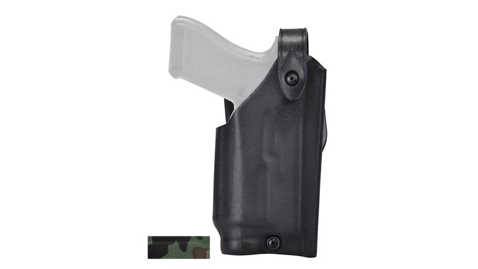 Safariland Level II Retention, Mid-Ride Hood Guard Installed 6280-74-051-H
