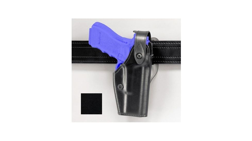 Safariland 6280 Level II Retention Mid-Ride Holster, Right Hand, Black, 6280-53-61-S
