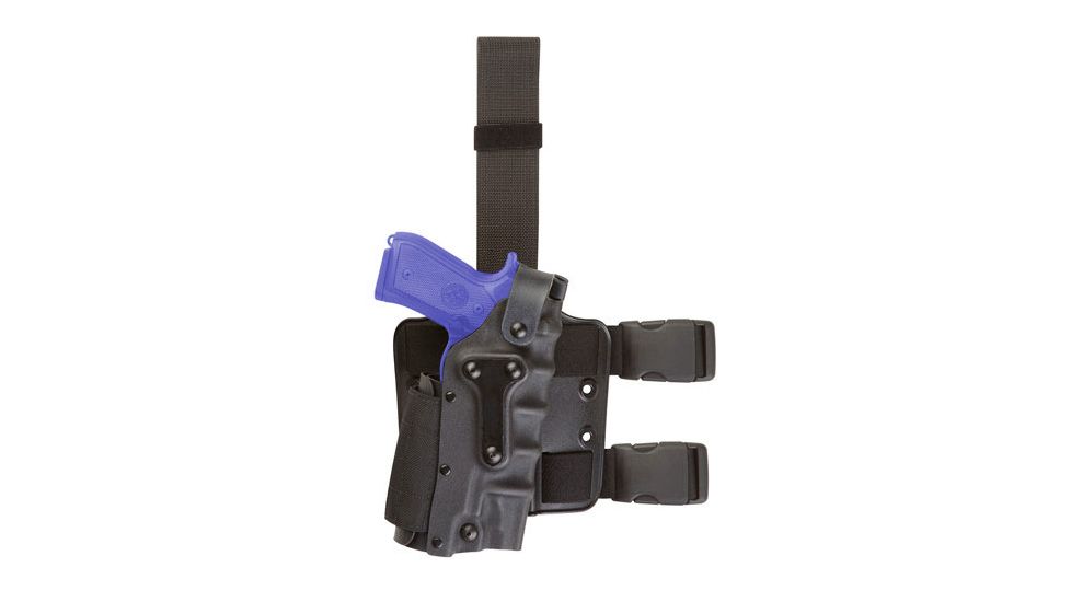 Safariland Military Tactical Holster - STX Basket Weave, Right 3084-73-481-MS15-MS18