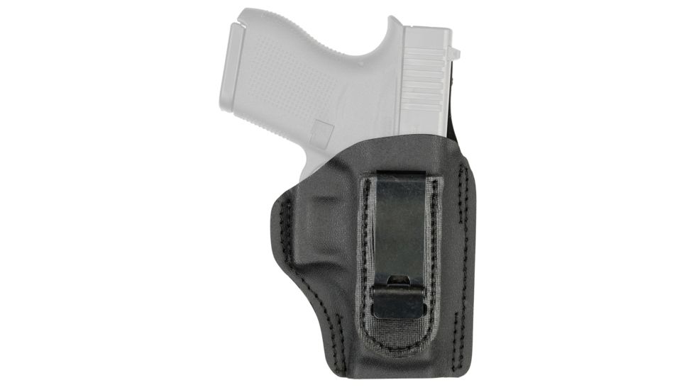 Safariland Model 17 Inside-the-Waistband Belt Clip Holster, Glock 26/27/33, Right Hand, STX, Black, 17-183-131