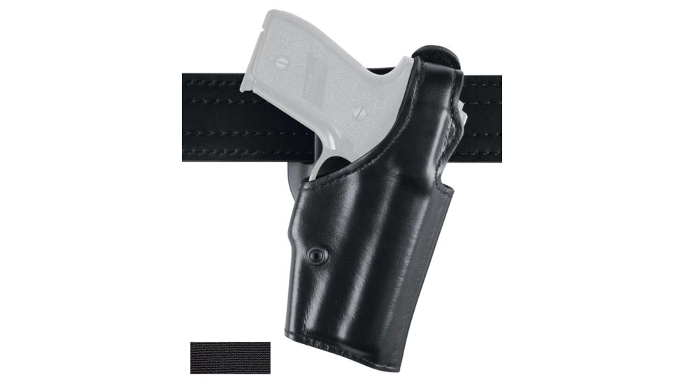 Safariland Model 2005 Low-Ride Level-I Duty Holster, Glock 17/22/31 w/ITI M3 Light, Left Hand, Nylon-Look, 2005-832-262