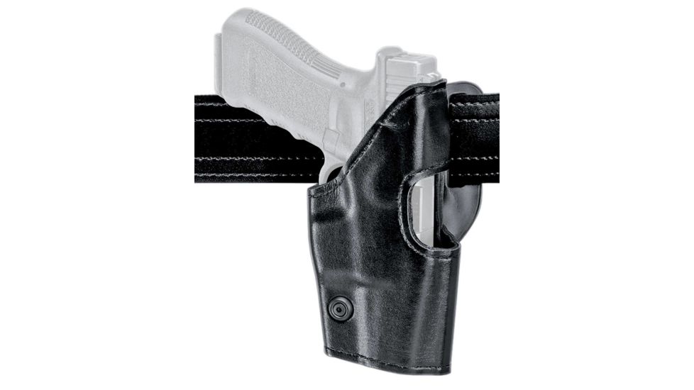 Safariland Model 2955 Low-Ride Level-II Duty Holster, Glock 17/22/31, Left Hand, Plain Black, 2955-83-62