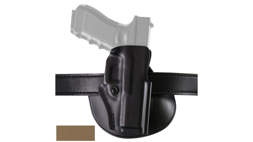 Safariland Model 5198 IDPA Paddle/Belt Loop Holster, Glock 26/27/33, Right Hand, STX Flat Dark Earth, 5198-183-551