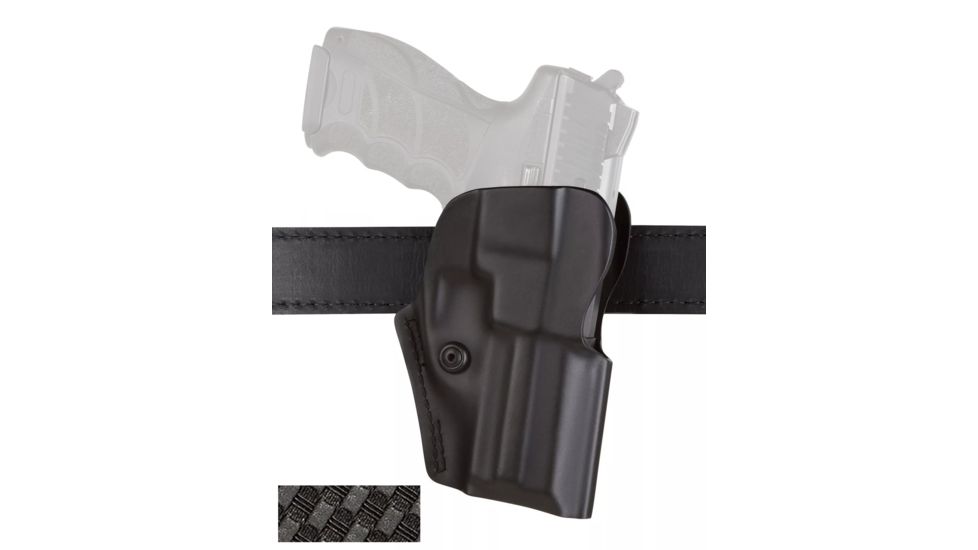 Safariland Model 5199 IDPA Clip-On Holster, Glock 34/35, Right Hand, STX Basket Weave Black, 5199-683-481