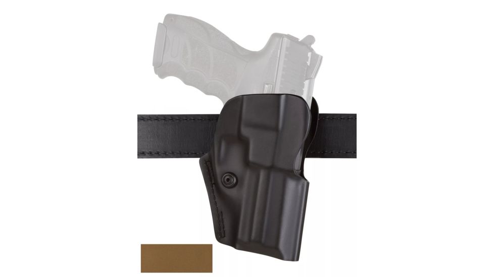 Safariland Model 5199 IDPA Clip-On Holster, Glock 19/23/32, Left Hand, STX Coyote Brown, 5199-283-762