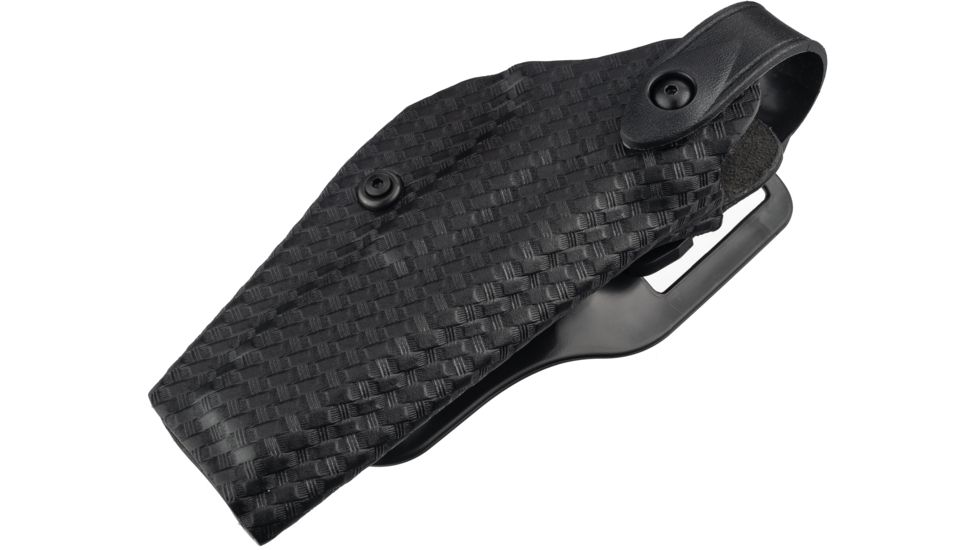 Safariland Model 6280 SLS Mid-Ride Level-II Duty Holster, Glock 34/35, Right Hand, STX Basket Weave Black, 6280-683-481