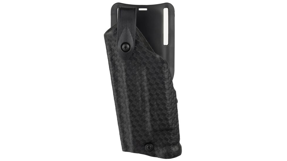 Safariland Model 6285 SLS Low-Ride Level-II Duty Holster, Glock 17/22/31 w/SF X200/X300/X300U Light, Left Hand, STX Basket Weave Black, 6285-836-482