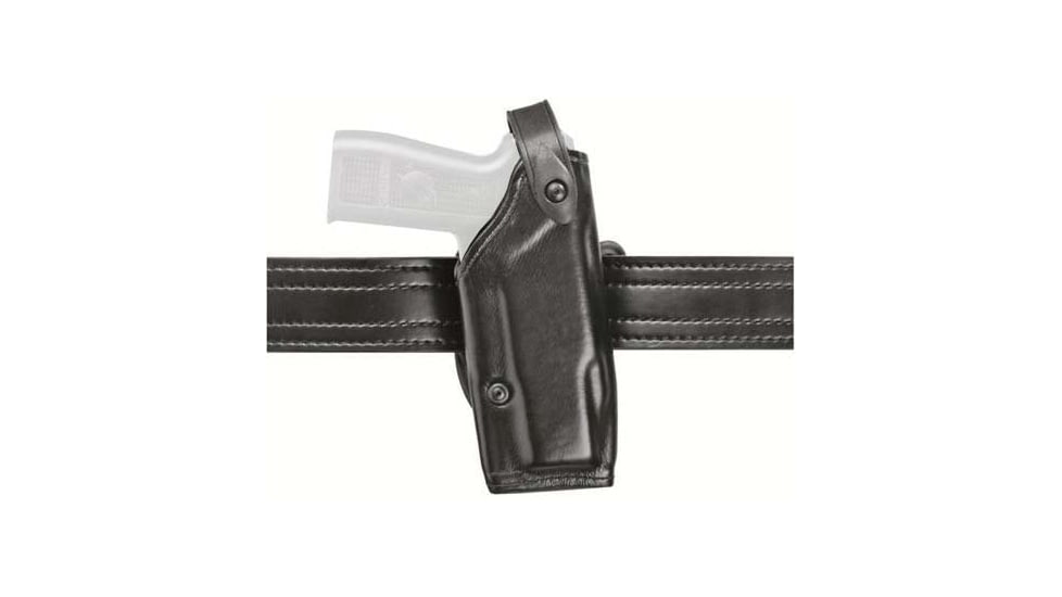 Safariland Model 6287 SLS Belt Slide Concealment Holster, Right Hand, Plain, 6121, Black, 6287-6121-61-225