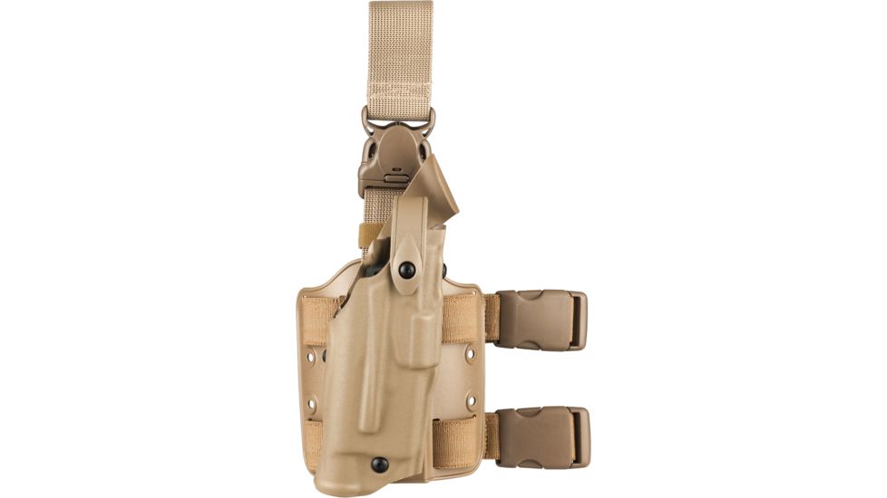 Safariland 6305 ALS/SLS Tactical Holster w/Quick Release Sig Sauer220/226 STX Flat Dark Earth Right Hand No Rails 6305-77-551