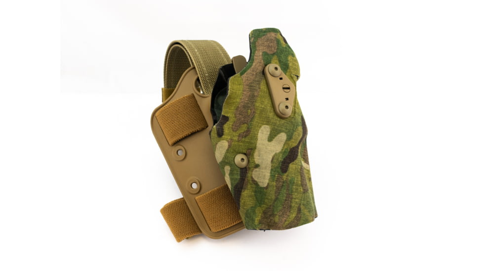 Safariland Model 6354 ALS DO Drop-Leg Holster, Glock 17/22/31, Right Hand, Cordura Multi-Cam, 6354DO-83-701