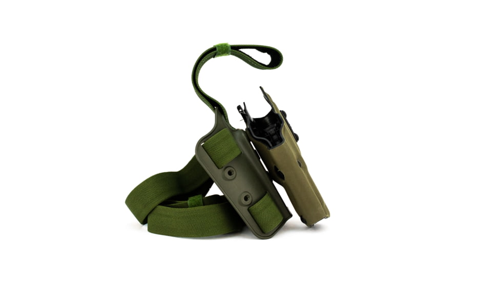 Safariland Model 6354 ALS DO Drop-Leg Holster, Glock 34/35, Right Hand, Cordura Ranger Green, 6354DO-683-731