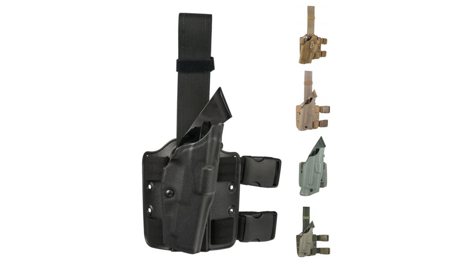 Safariland Model 6354 ALS Drop-Leg Glock Holster, Black, Coyote Brown, Flat Dark Earth, Foliage Green, OD Green