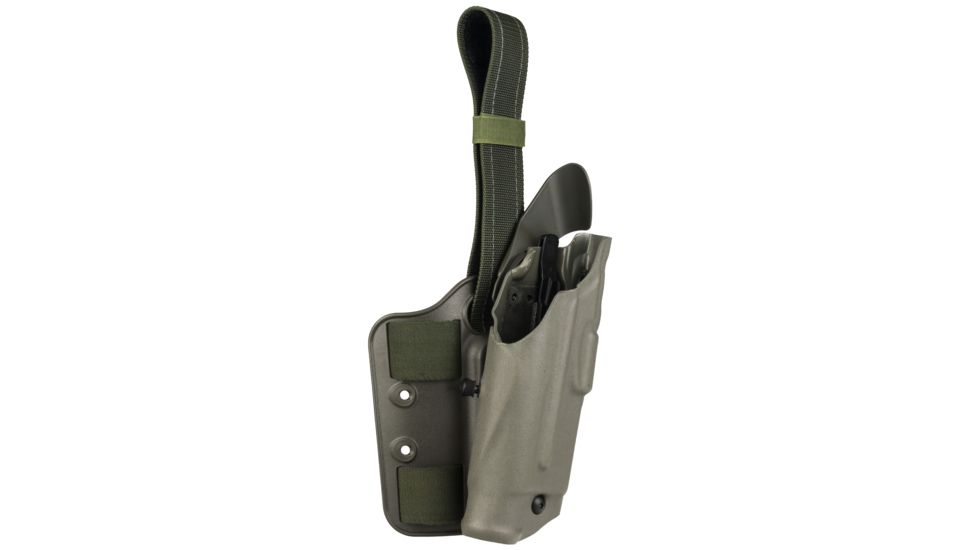 Safariland Model 6354 ALS Drop-Leg Holster, Glock 19/23/32, Right Hand, STX OD Green, 6354-283-561