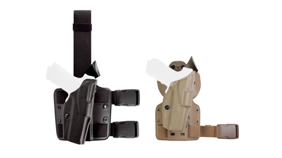 Safariland Model 6354 Als Tactical Thigh Holster SAFA-6354, Black, Coyote Brown, FDE Brown, Foliage Green, OD Green