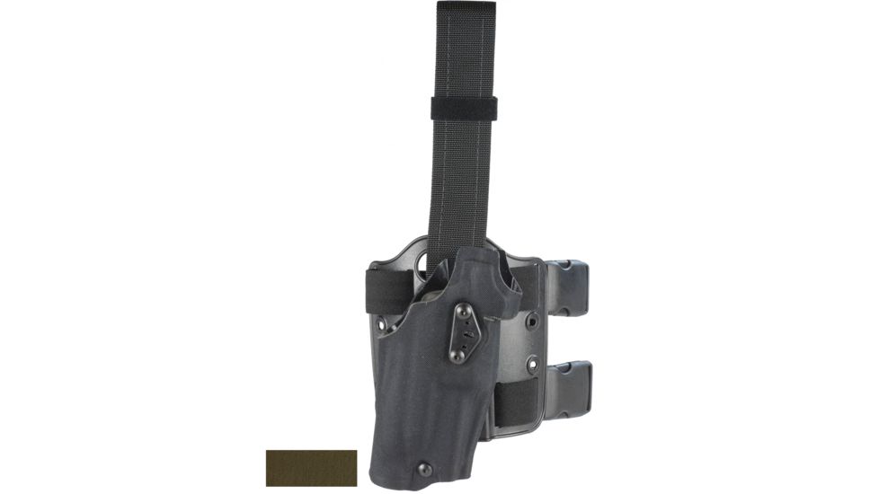 Safariland Model 6354 ALS DO Drop-Leg Holster, Glock 17/22/31, Right Hand, Cordura Ranger Green, 6354DO-83-731