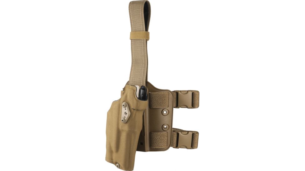 Safariland Model 6354 ALS DO Drop-Leg Holster, Glock 17/22/31, Right Hand, Cordura Coyote Tan, 6354DO-83-741
