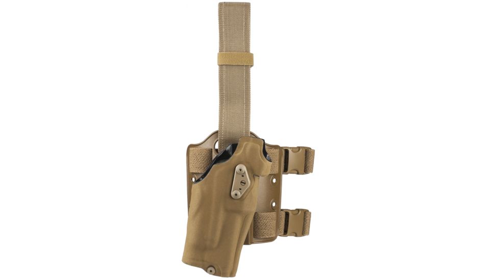 Safariland Model 6354 ALS DO Drop-Leg Holster, Glock 17/22/31, Right Hand, Cordura Coyote Tan, 6354DO-83-741