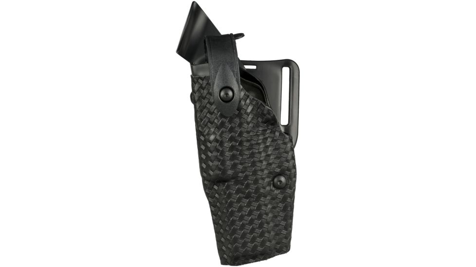 Safariland Model 6360 ALS/SLS Mid-Ride Level-III Duty Holster, Glock 20/21 w/ITI M3 Light, Left Hand, Basket Weave Black, 6360-3832-82