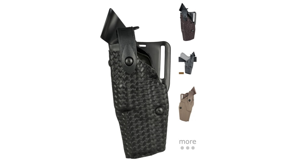 Safariland Model 6360 ALS/SLS Mid-Ride Level-III Duty Holster for Glock w/ Rail Mounted Light, Black, Cordovan, Coyote Brown, Flat Dark Earth, Foliage Green, OD Green