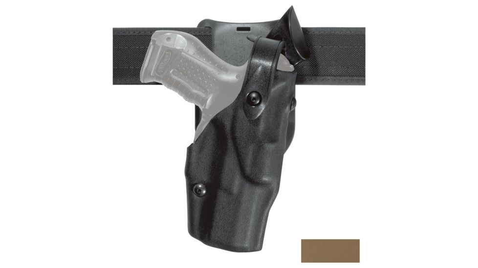 Safariland Model 6365 ALS/SLS Low-Ride Level-III Duty Holster, Glock 19/23/32, Right Hand, STX Flat Dark Earth, 6365-283-551