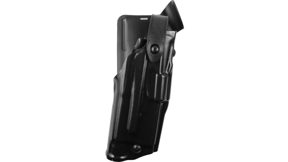 Safariland Model 6365 ALS/SLS Low-Ride Level-III Duty Holster, Glock 19/23/32, Right Hand, STX Hi-Gloss Black, 6365-283-491