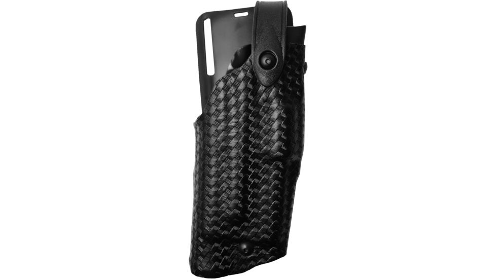 Safariland Model 6365 ALS/SLS Low-Ride Level-III Duty Holster, Glock 19/23/32, Right Hand, Basket Weave Black, 6365-283-81